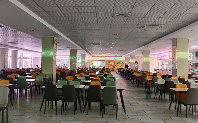 職校食堂環境圖片,學生用餐環境圖片,學校食堂衛生圖片