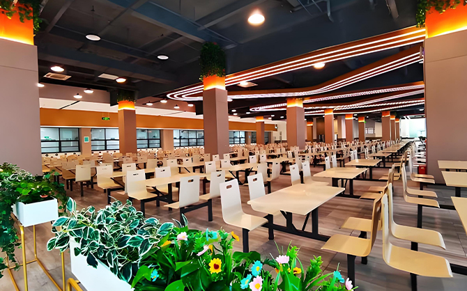 團餐用餐服務流程圖片