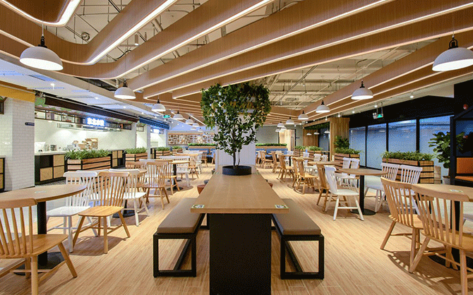 青島酒店管理職業技術學院餐廳